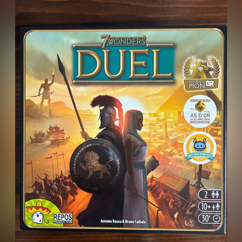 7 Wonders Duel Board Game